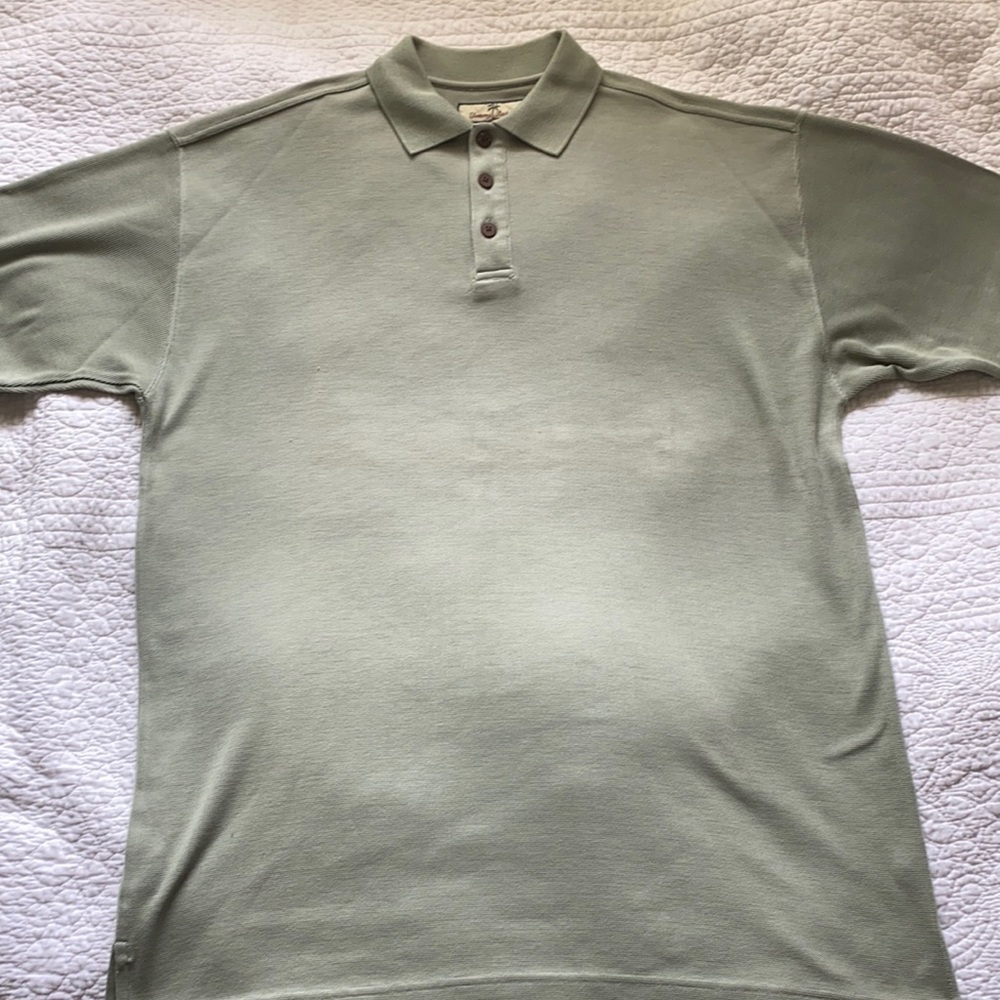 🌴TOMMY BAHAMA Polo - FANTASTIC SHAPE - MEDIUM 🌴